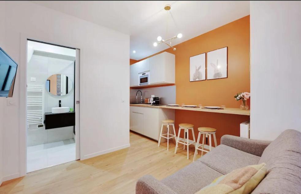 Charming Appartements For 4 People - Le Marais Paris Bagian luar foto